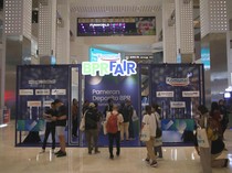 Suasana BPR Fair di Jakarta