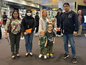 Emak-emak Rusia dan 3 Anaknya Dideportasi, Mereka Terlalu Betah di Bali