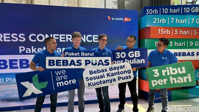 XL Axiata menghadirkan paket internet Bebas Puas yang menyesuaikan sesuai kebutuhan pelanggan.