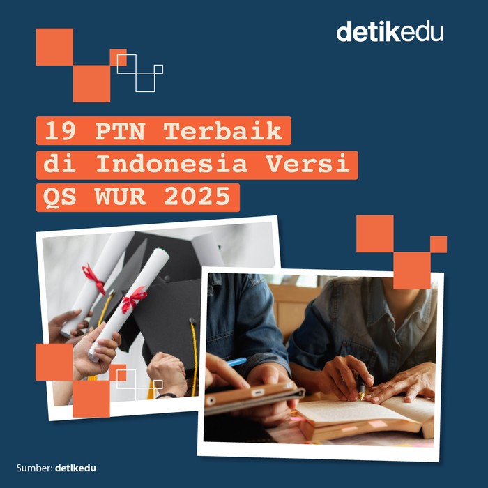 19 PTN Terbaik di Indonesia Versi QS WUR 2025