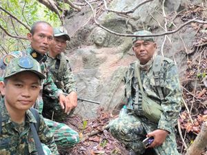 Artefak Misterius Ditemukan di Hutan Thailand, Disebut Bergambar Ibu Siddhartha Gautama