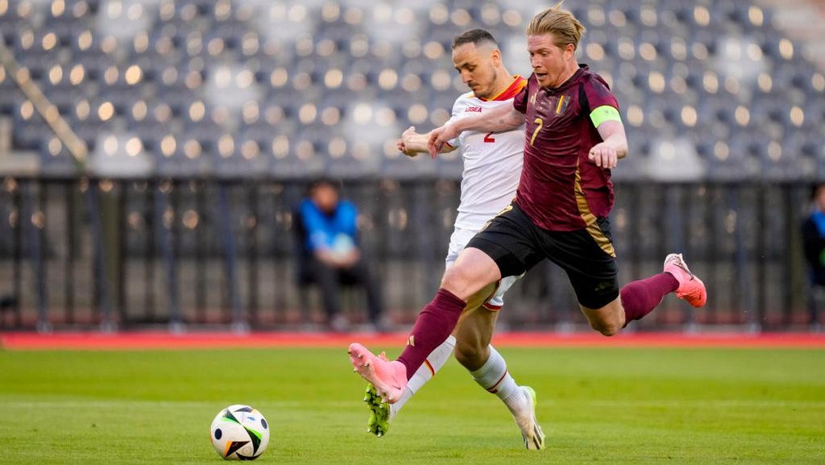Timnas Belgia menang 2-0 atas Montenegro dalam laga uji coba (Foto: DeFodi Images via Getty Images/DeFodi Images)