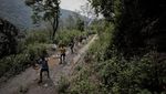 Berburu Madu Lebah Himalaya di Tebing Jurang