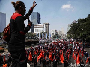 Tak Ada Penutupan Jalan, Masyarakat Diminta Hindari Kawasan Monas Saat May Day