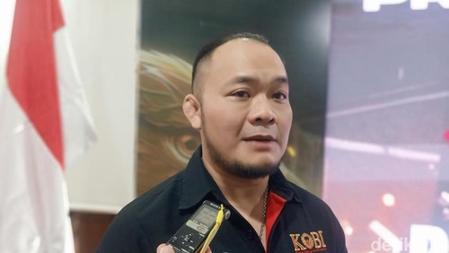 CEO One Pride MMA Fransino Tirta ketika ditemui detikBali di Denpasar, Bali, Kamis (6/6/2024). (Ni Made Lastri Karsiani Putri/detikBali)