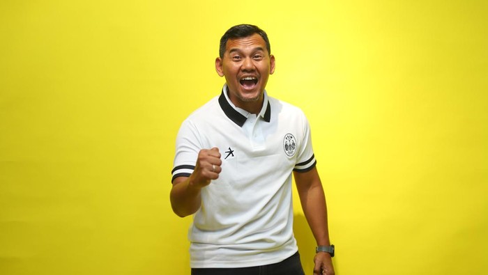 Didik Wisnu, pelatih kiper PSIM Jogja.