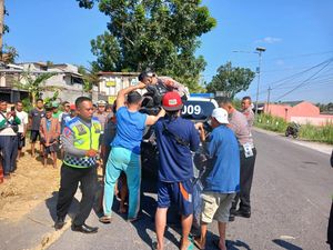 Truk Tabrak Motor di Jalan Daendels Kulon Progo, Pasutri Tewas