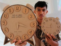 Keren, Siswa SLB Daur Ulang Barang Bekas Jadi Kerajinan Cantik