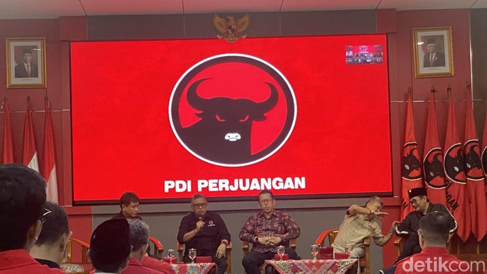 Hasto Kristiyanto. (Devi/detikcom).