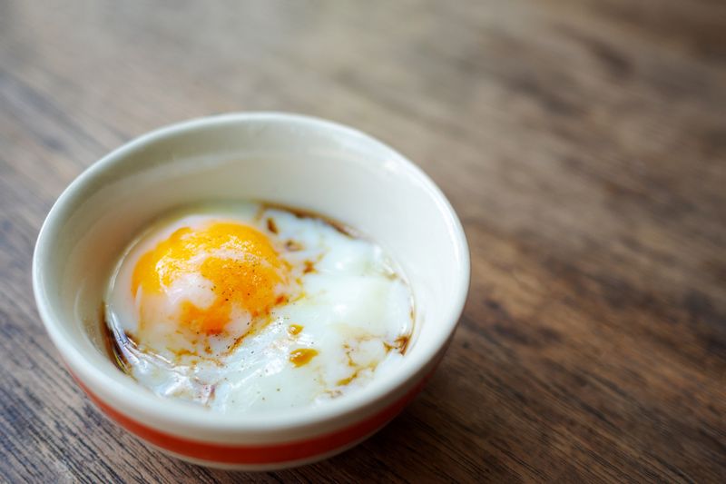 Ilustrasi onsen egg