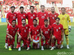 Indonesia Lagi Oke, Ingat Bahrain dan China di 100 Besar Ranking FIFA