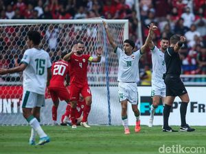 Bukan Cuma Kartu Merah Indonesia, Ini Kunci Kemenangan Irak di GBK