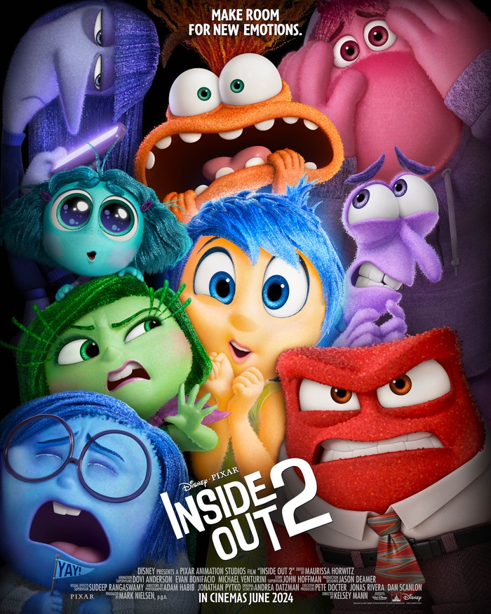 Inside Out 2 perkenalkan karakter emosi baru.