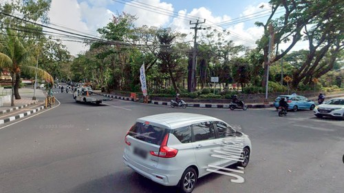 Jalan Gatot Subroto Tengah, Denpasar, Bali. (Tangkapan layar Google Maps)