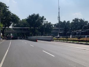 Antisipasi Demo Tolak Tapera, Jalan Medan Merdeka Barat Ditutup