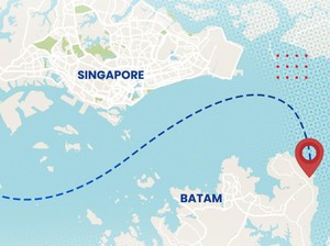 Telkom & SingTel Gelar Kabel Bawah Laut 100 Km Batam-Singapura