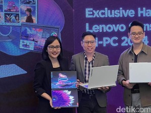 Lenovo Geber Produk PC AI di Indonesia