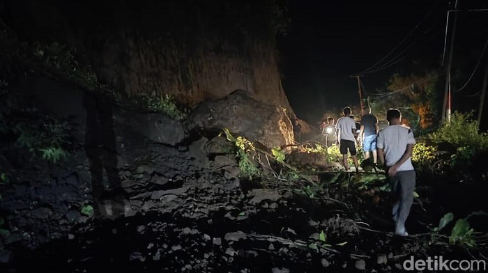 Longsor terjadi di Tompo Ladang, Maros.