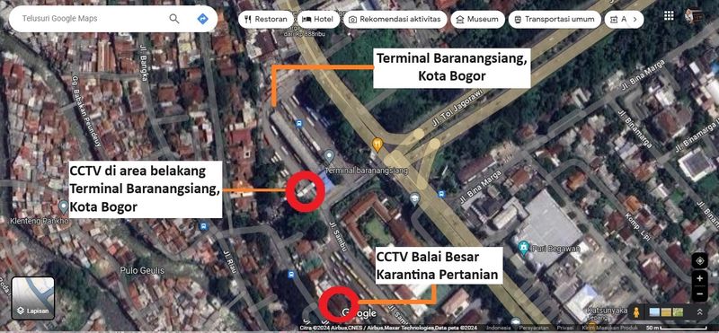 Menelusuri jejak pelarian pembunuh Noven di Bogor