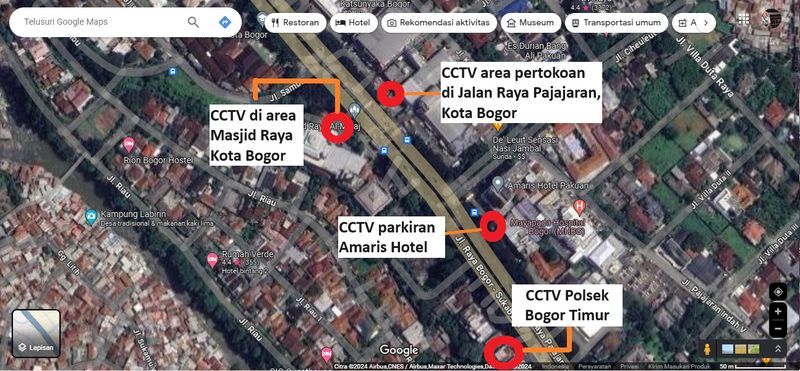 Menelusuri jejak pelarian pembunuh Noven di Bogor