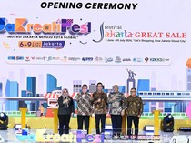Momen Pj Gubernur DKI Heru Budi Hartono Buka FJGS dan JaKreatiFest