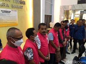 Ini Tampang Tujuh Tersangka Korupsi Dinas Pendidikan Sumbar
