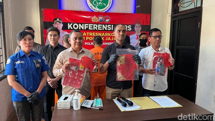 Pengedar sabu dan ganja di Mojokerto diringkus