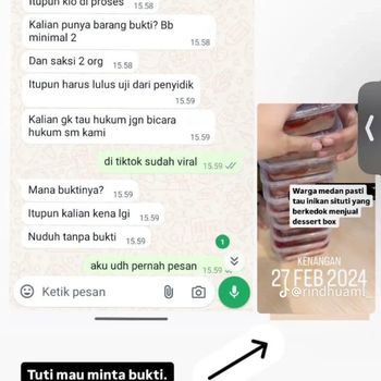 Viral! Penipuan Dessert Box di Medan Rugikan Banyak Pelanggan