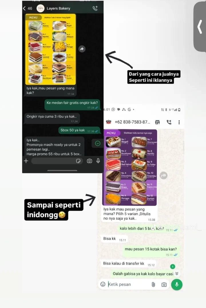Viral! Penipuan Dessert Box di Medan Rugikan Banyak Pelanggan
