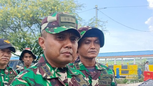 Simon Petrus Kamlasi saat masih berpangkat Kolonel Cpl. (Yufengki Bria/detikBali).