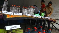 Polisi mengamankan tersangka berinisial MR yang memproduksi minuman keras ilegal selama 1,5 tahun.