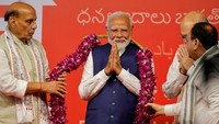 Namun Partai BJP yang dipimpin Modi kehilangan mayoritas di parlemen untuk pertama kalinya dalam satu dekade dan bergantung pada sekutu regionalnya untuk mencapai setengah jalan yang diperlukan untuk menjalankan negara demokrasi terbesar di dunia.