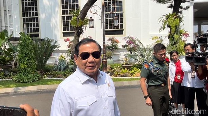 Prabowo di Istana