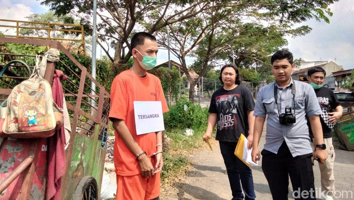 Rekonstruksi pembunuhan mahasiswi UM