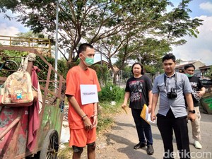 Rekonstruksi Pembunuhan Mahasiswi UM, Begini Tersangka Habisi Korban