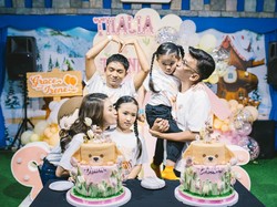 Gaya Kompak Sarwendah & Ruben Onsu Rayakan Ultah Anak Usai Isu Gugat Cerai