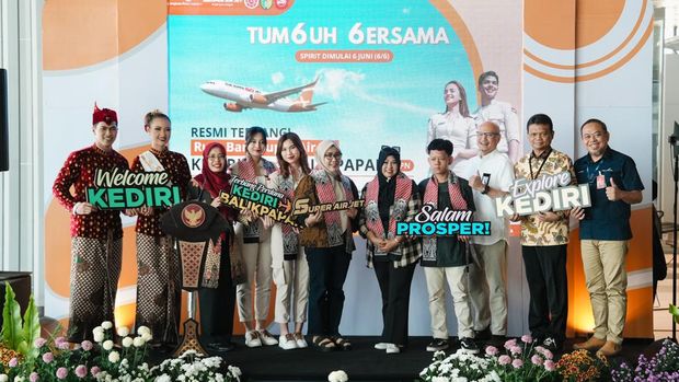 Rute Baru Super Air Jet Kediri-Balikpapan
