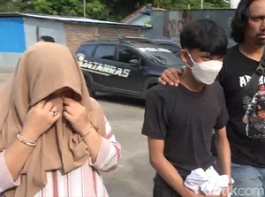 Momen Polisi Tangkap Sejoli Pembunuh Nenek Tarimah di Makassar