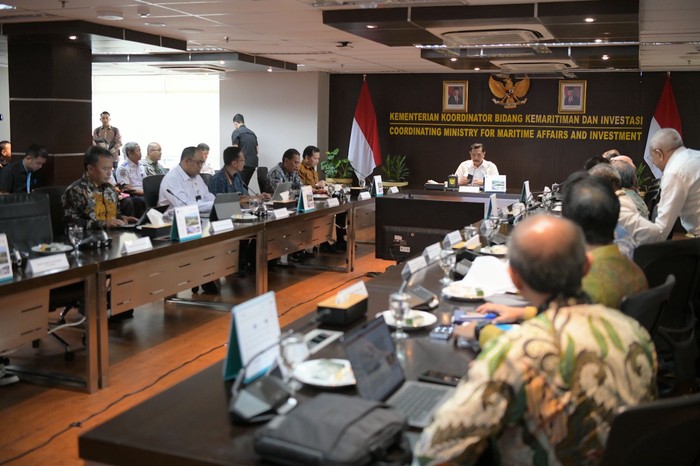 Sekda Jabar Herman Suryatman memaparkan upaya Pemda Provinsi Jabar dalam menurunkan polusi udara melalui pembangunan ekonomi hijau di kawasan Bogor, Depok, Bekasi (Bodebek).