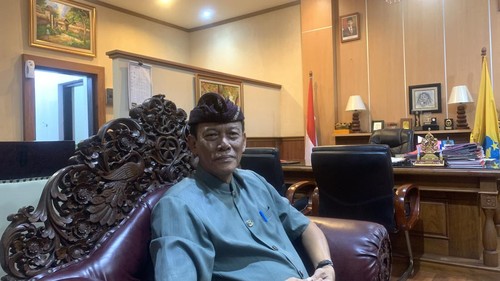 Sekretaris Dewan Perwakilan Rakyat Daerah (DPRD) Bali, I Gede Indra Dewa Putra, di DPRD Bali, Kamis (6/6/2024).