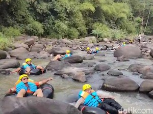 Serunya Kubang River Tubing, Wisata Anyar Baru di Cirebon