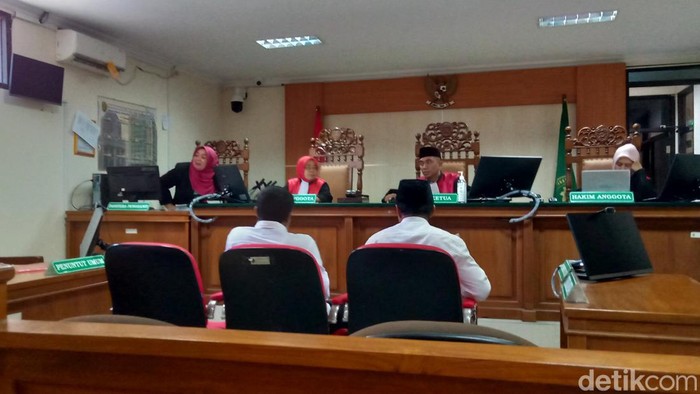 Sidang tuntutan kasus Kadus mencuri kusen dan daun pintu di Pengadilan Negeri (PN) Klaten, Kamis (6/6/2024).