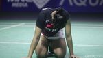 Tersingkir dari Indonesia Open 2024, Ester Tertunduk Lesu