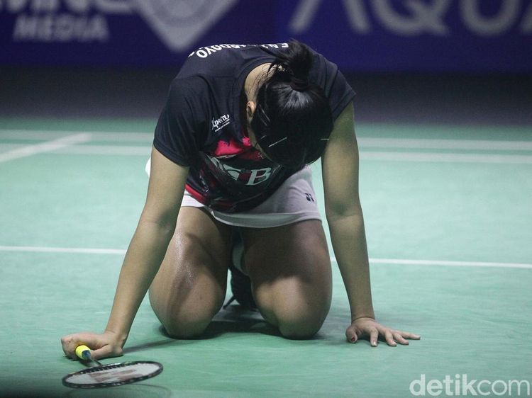 Tersingkir dari Indonesia Open 2024, Ester Tertunduk Lesu