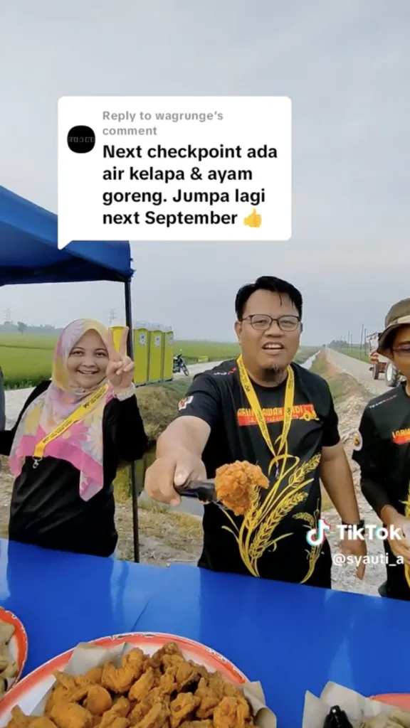 Unik! Acara Lari Marathon Ini Tawarkan Gorengan dan Ayam Goreng ke Peserta