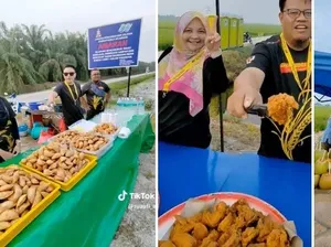 Unik! Acara Lari Marathon Ini Tawarkan Gorengan dan Ayam Goreng ke Peserta