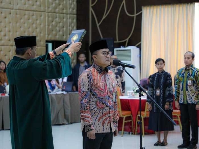 Yusuf Permana dilantik sebagai Deputi Protokol, Pers, dan Media Sekretariat Presiden