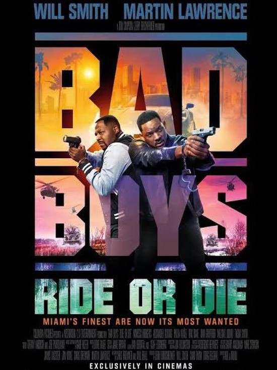 Cuplikan adegan dalam film Bad Boys: Ride or Die.