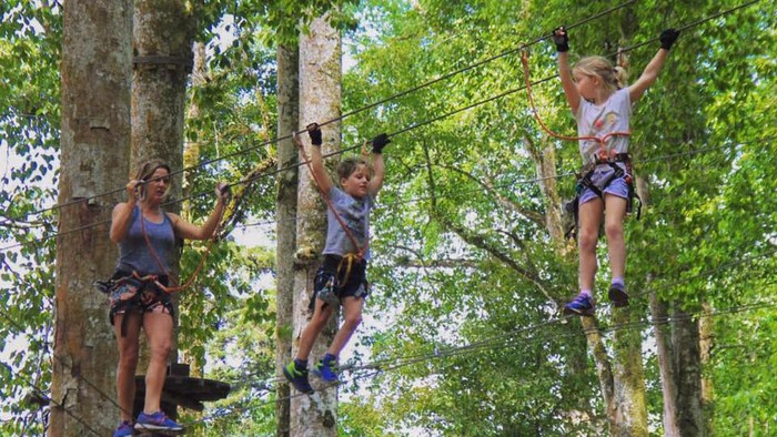 Bali Treetop Adventure Park, Bedugul. (Facebook Bali Treetop Adventure Park)