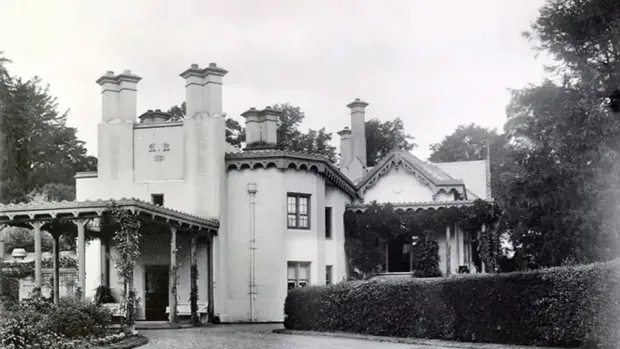 Desain bangunan original Adelaide Cottage pada awal dibangun.